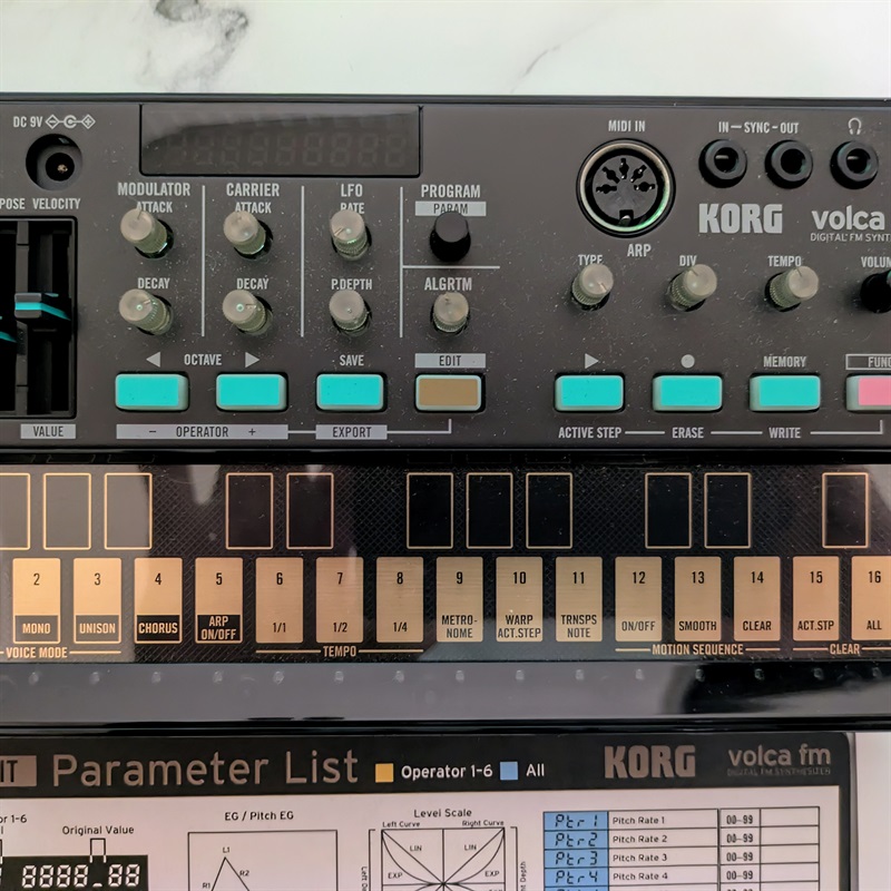 KORG volca fmの画像